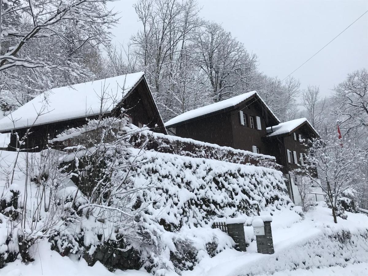 Romantic Private Superior Swiss Chalet With Hottub Лунгерн Экстерьер фото