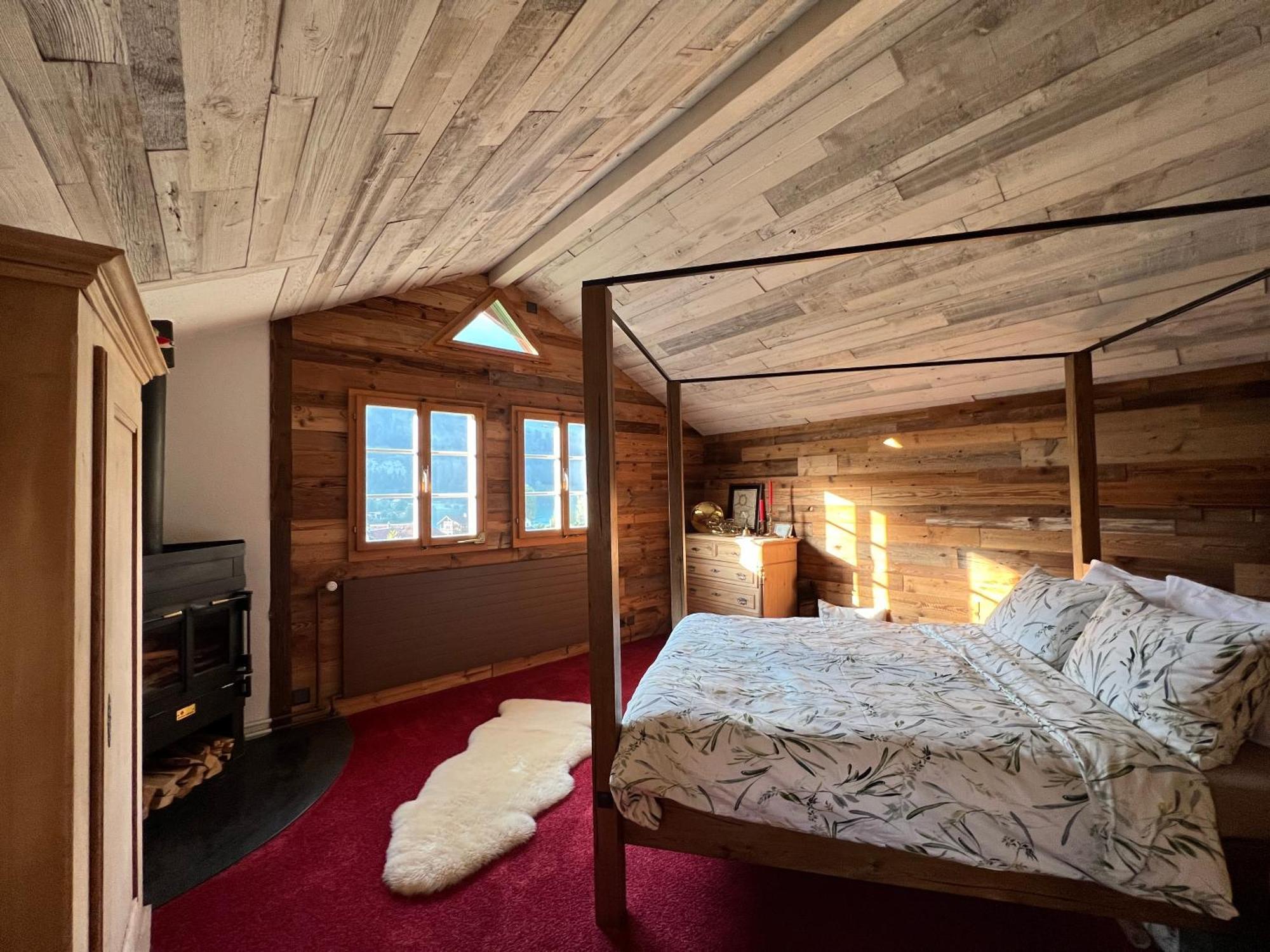 Romantic Private Superior Swiss Chalet With Hottub Лунгерн Экстерьер фото